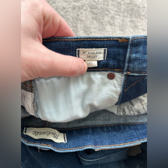 Madewell | high wasted jeans - size 25 (fits like 26) - Picture 5 of 5